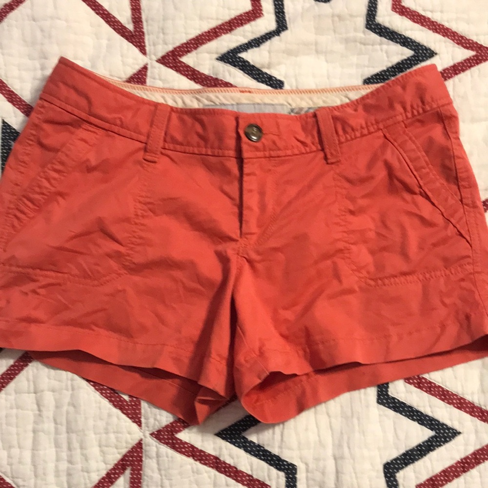 Old Navy Shorts, Size 2, orange/coral